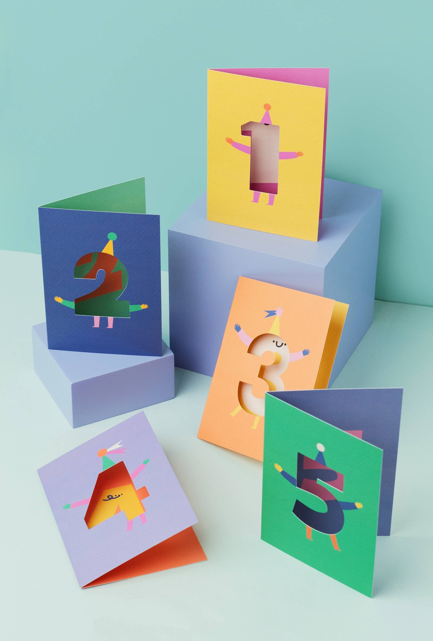 Age 4 - Die Cut - Happy Birthday - Four