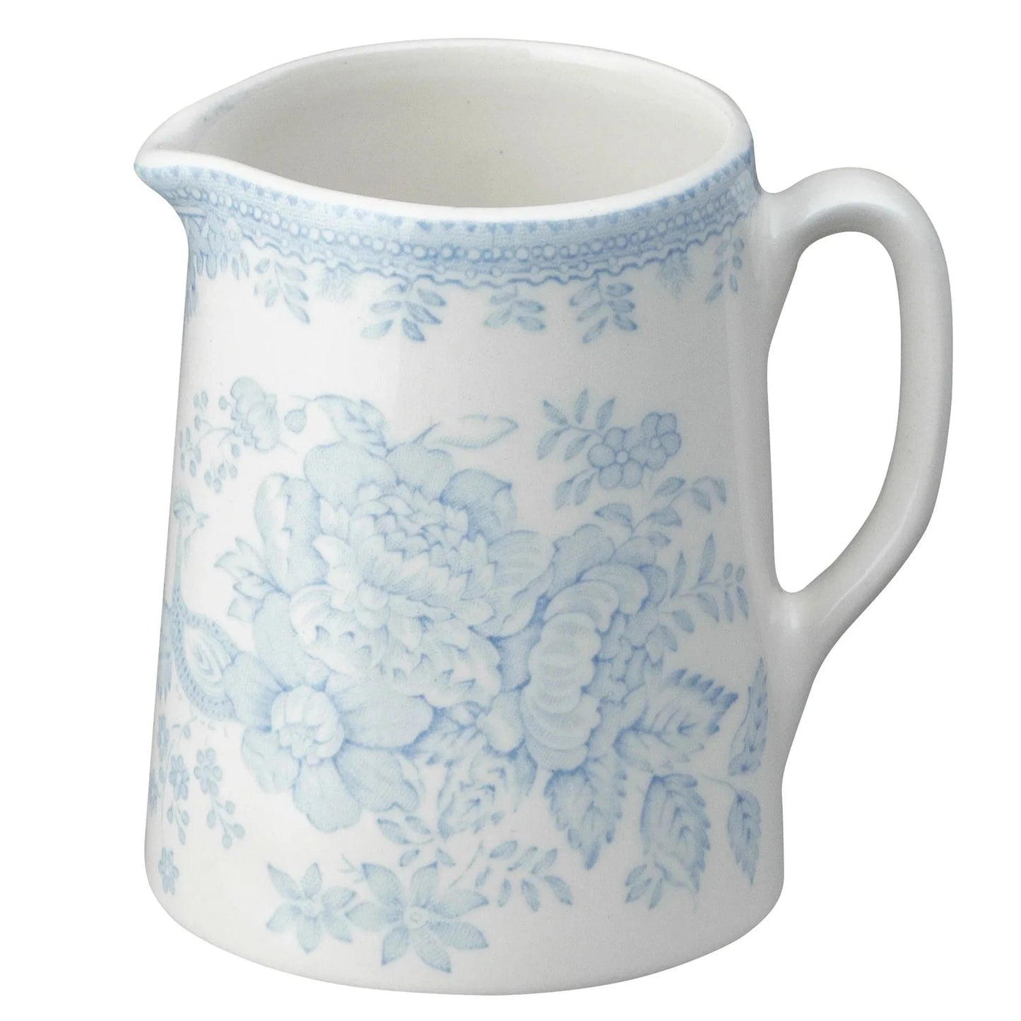 Burleigh Blue Asiatic Pheasants Tankard Jug Mini 160ml /1/4pt