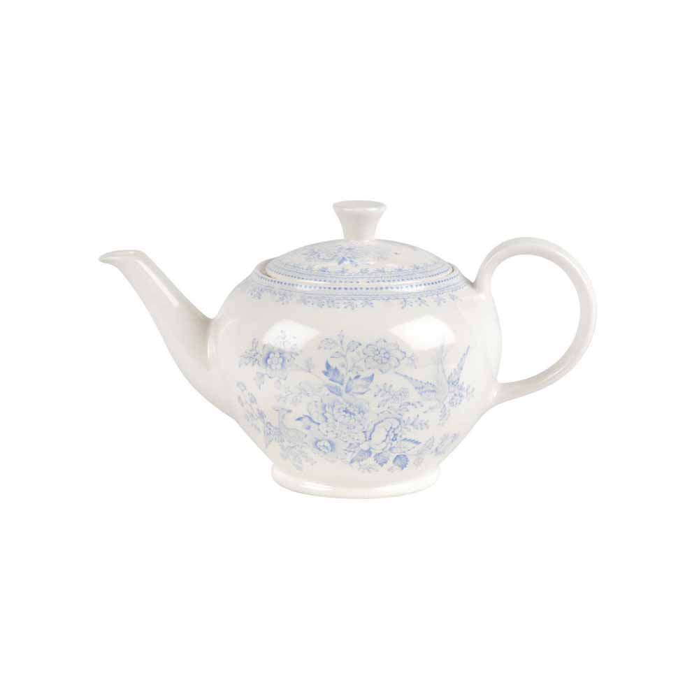 Burleigh Blue Asiatic Pheasants Teapot small 3-4 cups 400ml / 3/4pt