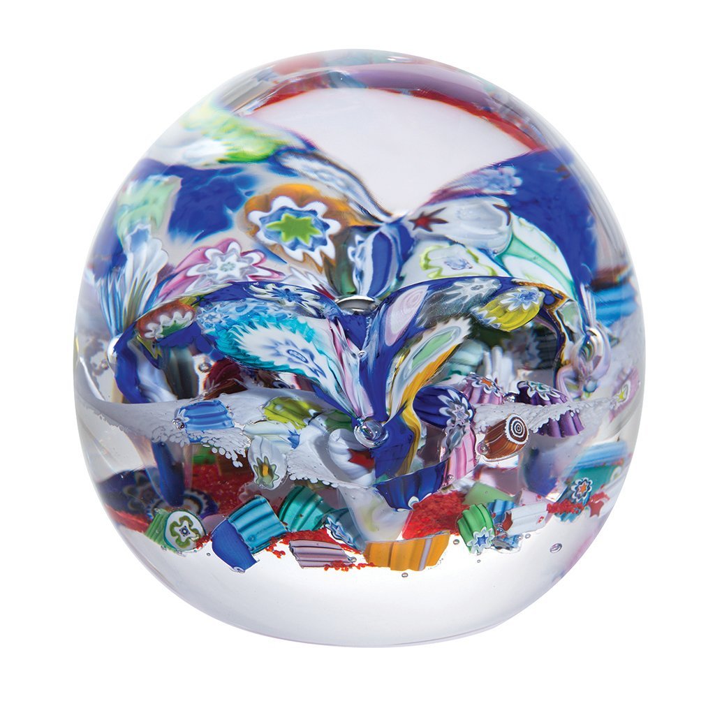 Caithness Glass Millefiori Fingal's Cave Paperweight