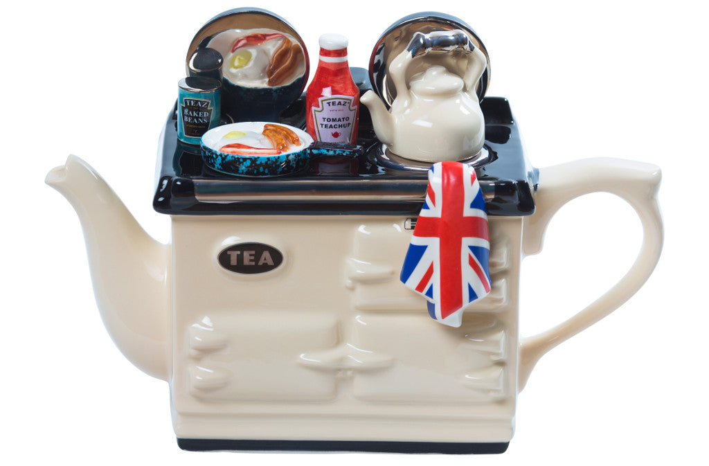 Ceramic Inspirations English Breakfast Aga Cream Large Teapot