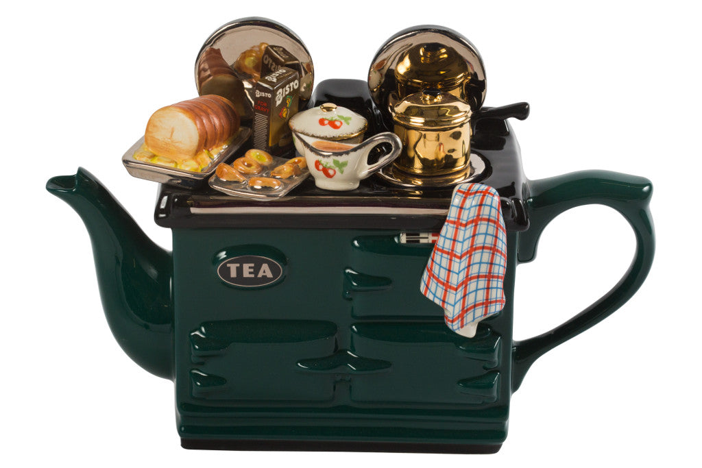 Ceramic Inspirations Sunday Lunch Aga Green Large Teapot