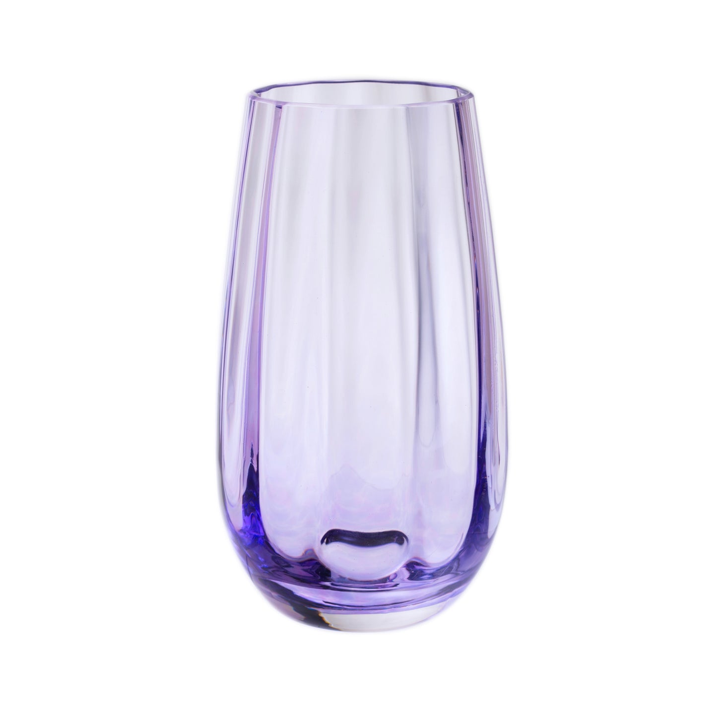 Dartington Violet Dewdrop Vase