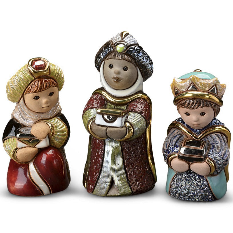 De Rosa Christmas Nativity Set of Three Wise Men-one available