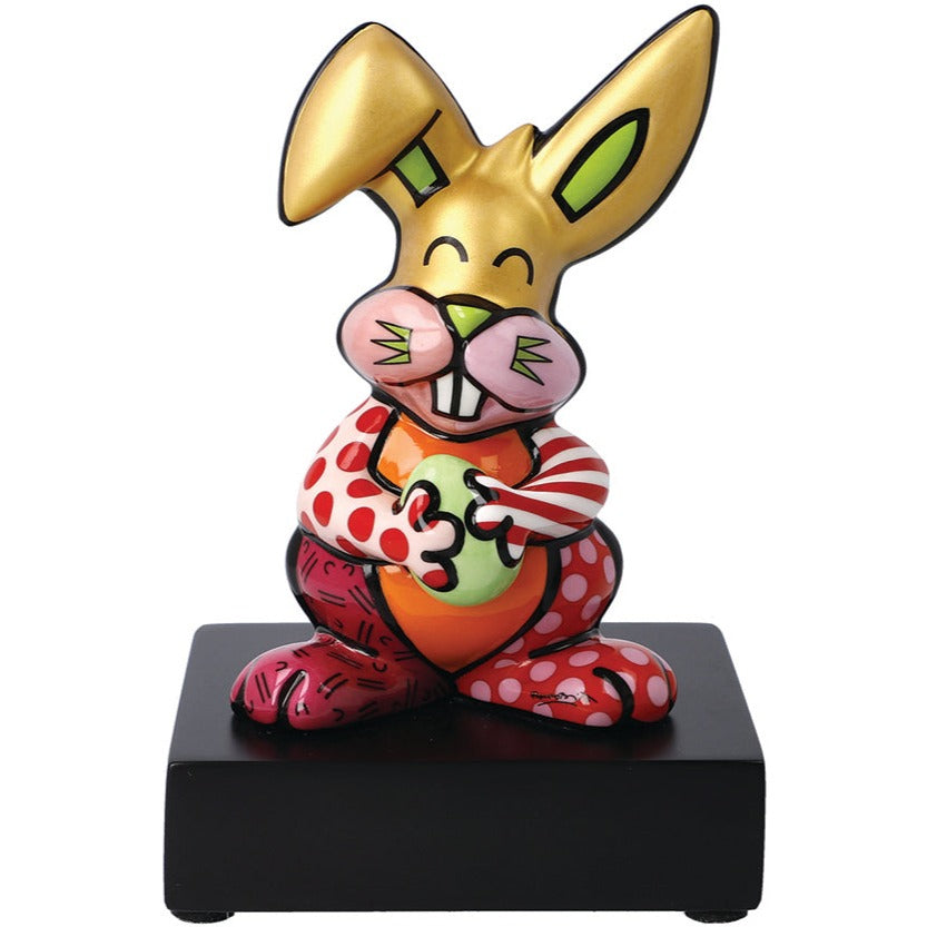 Goebel Romero Britto Orange Rabbit