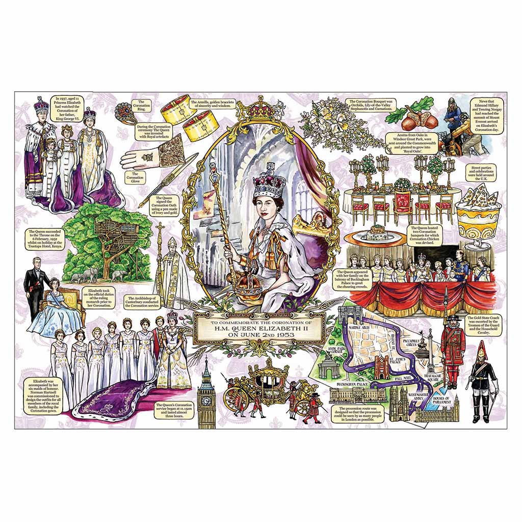 Goviers 70 Glorious Years Wooden Jigsaw Puzzle