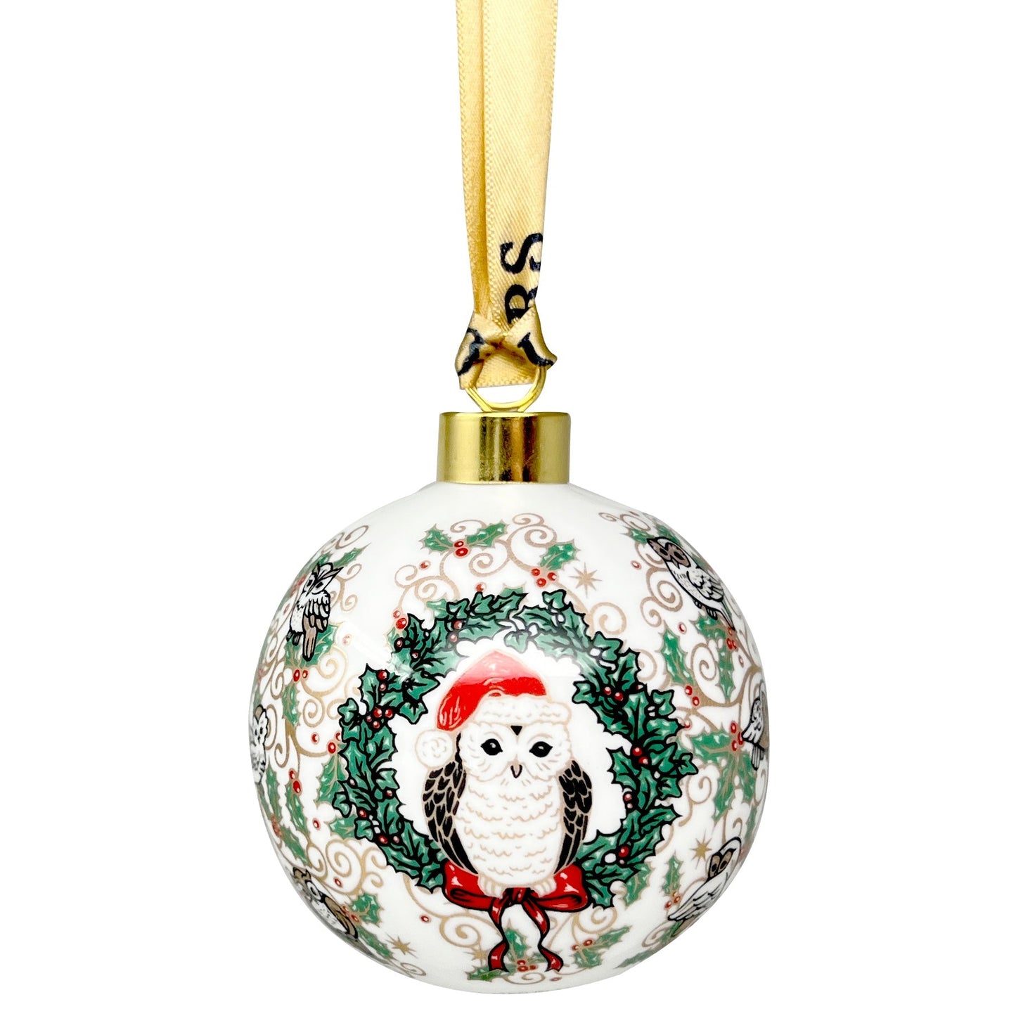 Goviers Owl Christmas Bauble