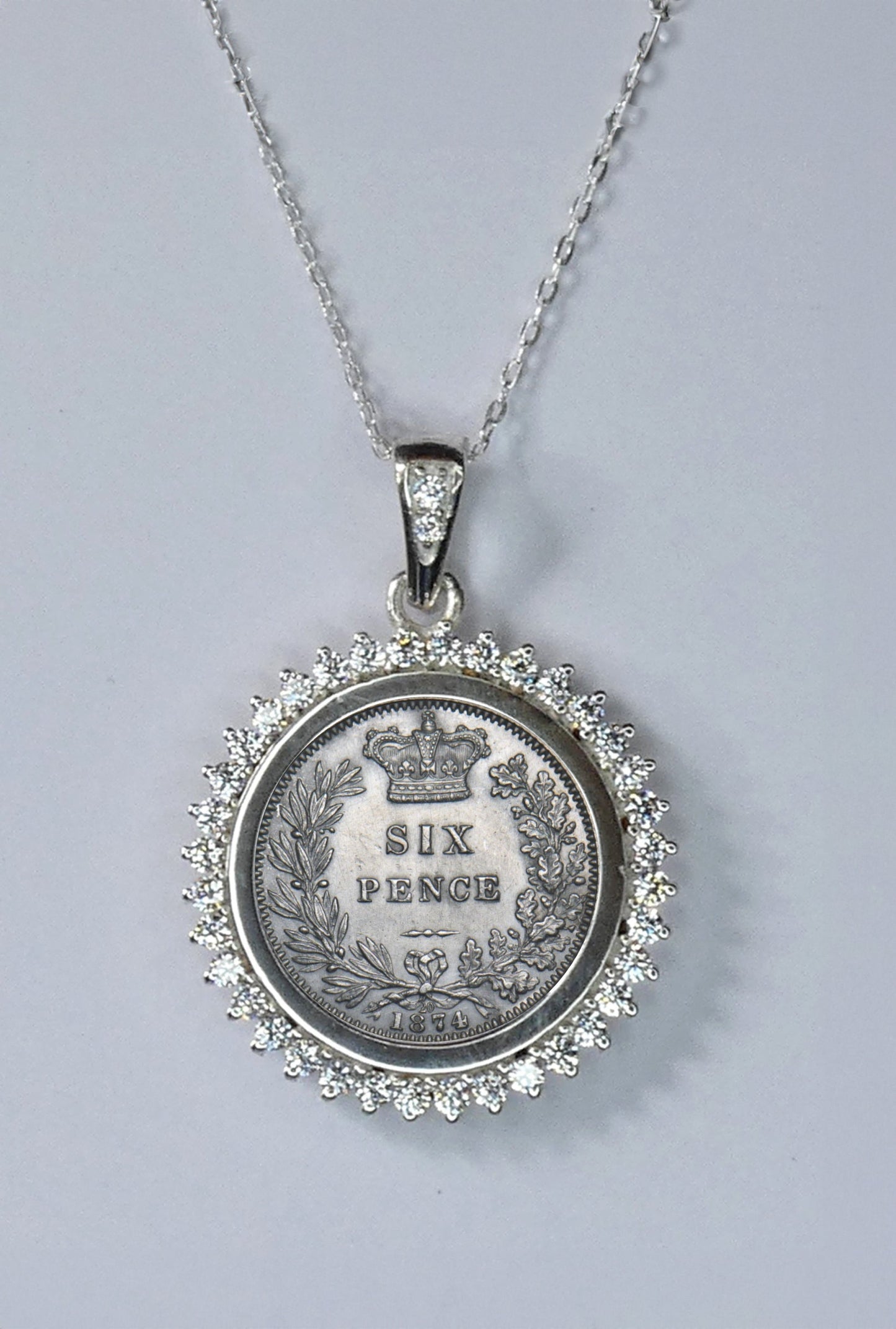 Goviers Sir Winston Churchill Sixpence pendant