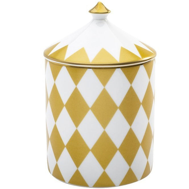 Halcyon Days Parterre Gold Lidded Candle