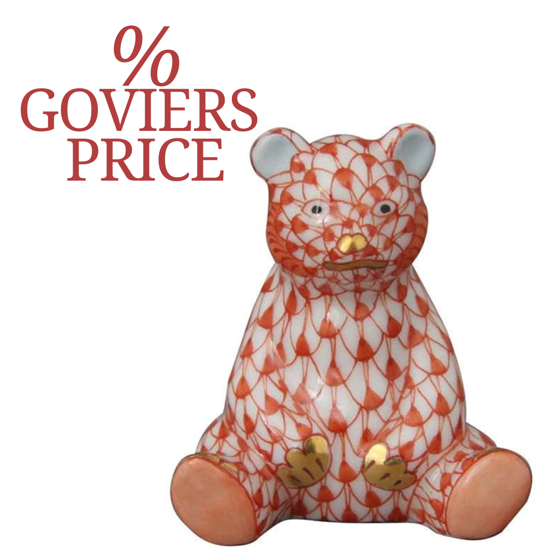 Herend Miniature Baby Bear Sitting | VH - IN STOCK NOW