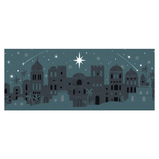 Christmas Light-up Nativity Pop-up Card