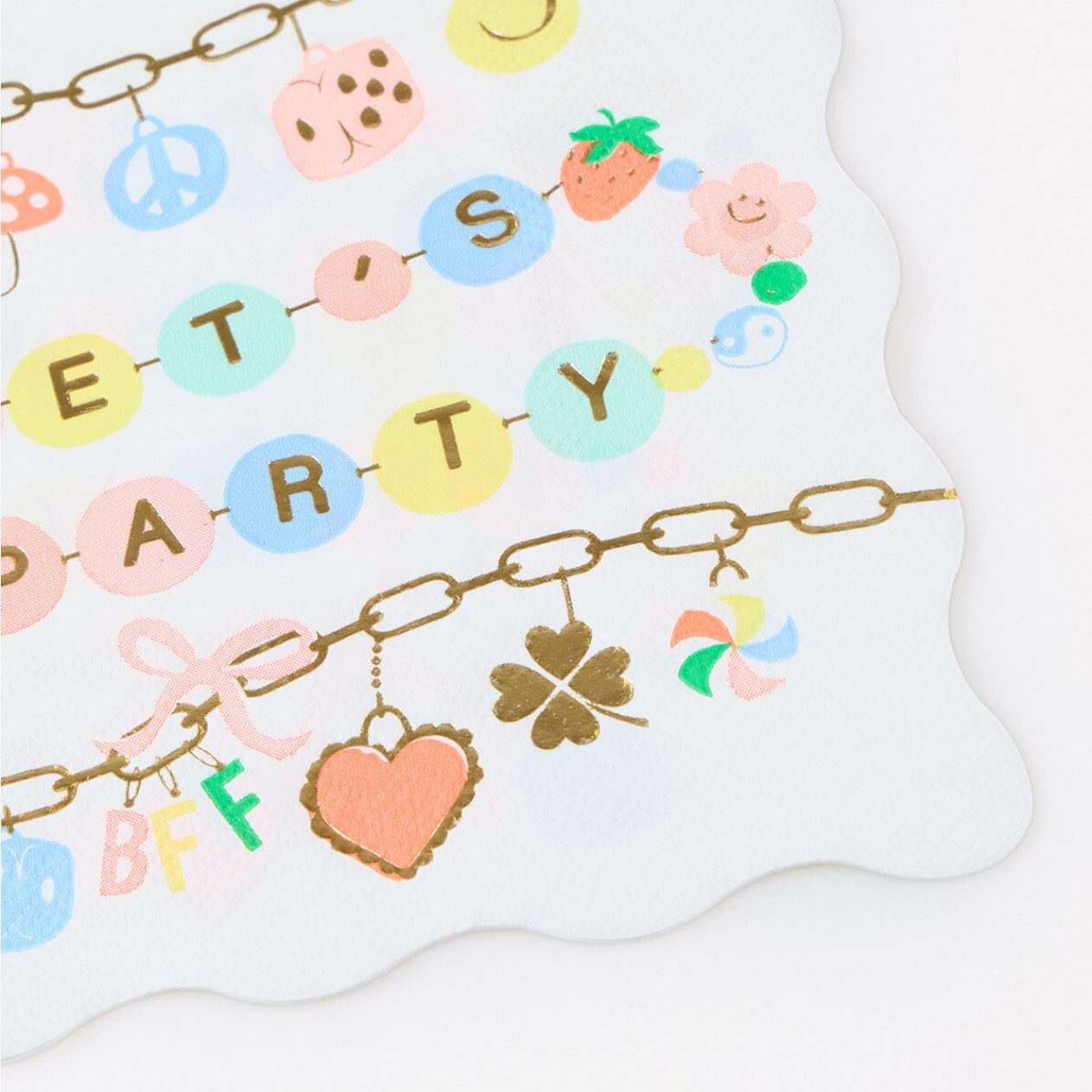 Charm Party Large Napkins (x16)