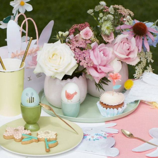 Spring Bunny Egg Decorating Tattoo Kit