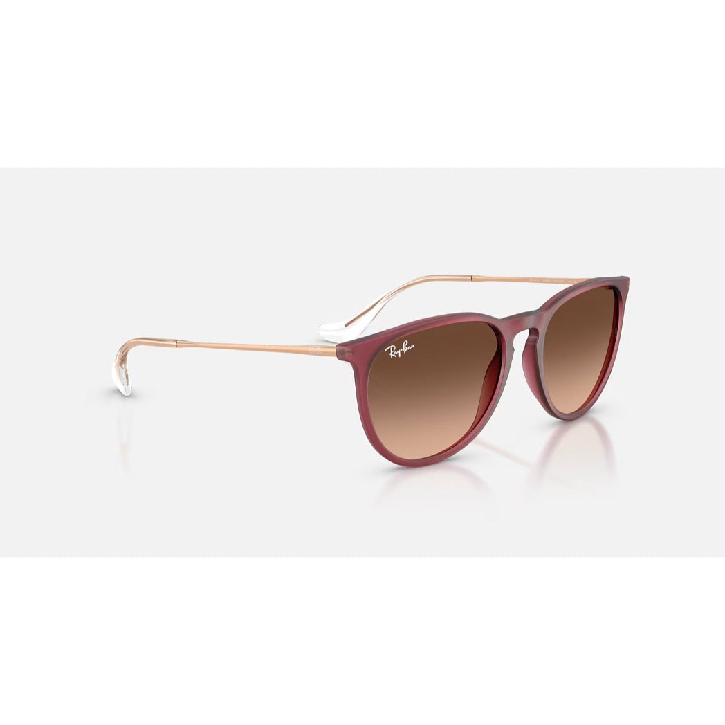 RAYBAN - ERIKA | Polished Rubber Violet w/ Pink Gradient Brown