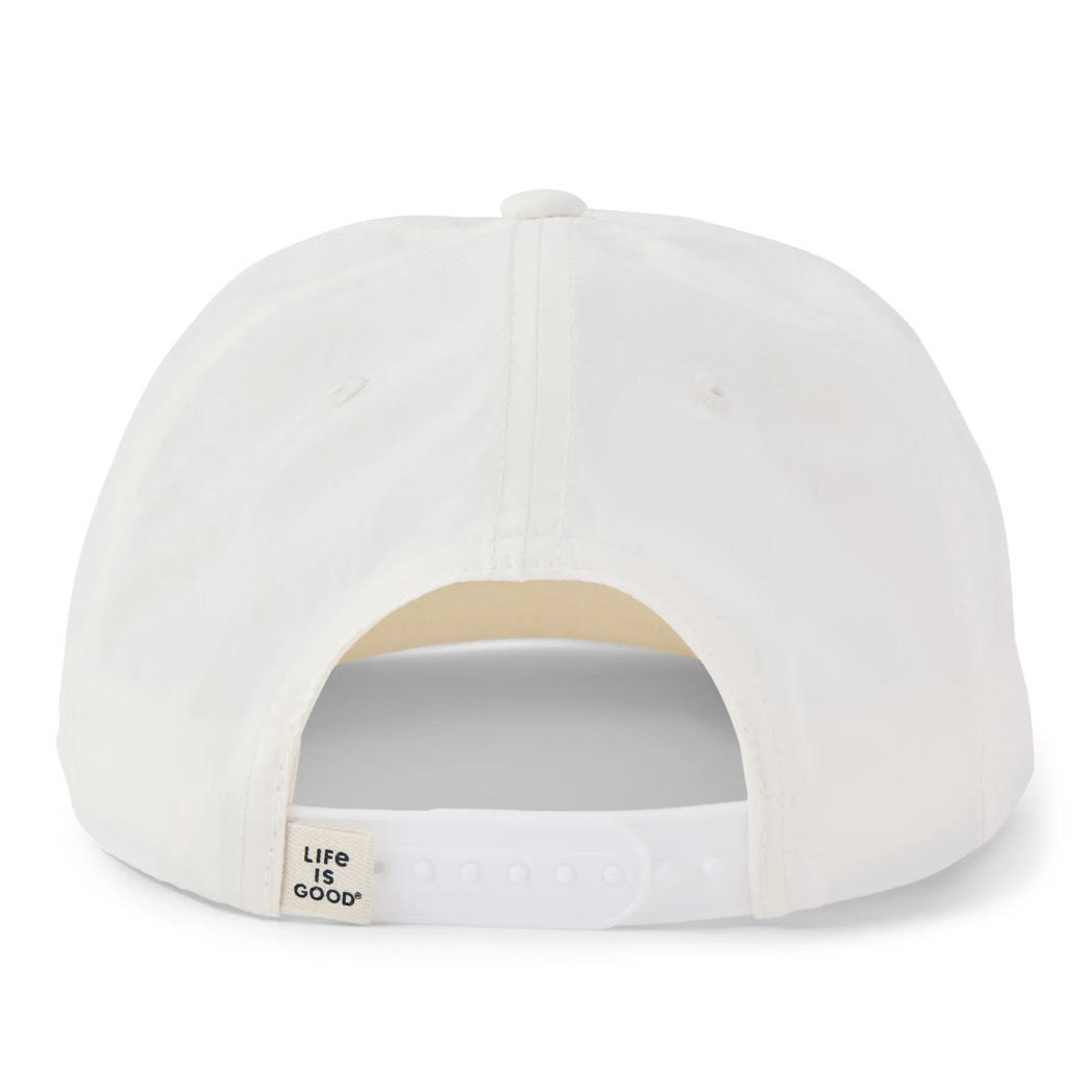 LIFE IS GOOD - WHO'S YOUR CADDY HAT | Cloud White