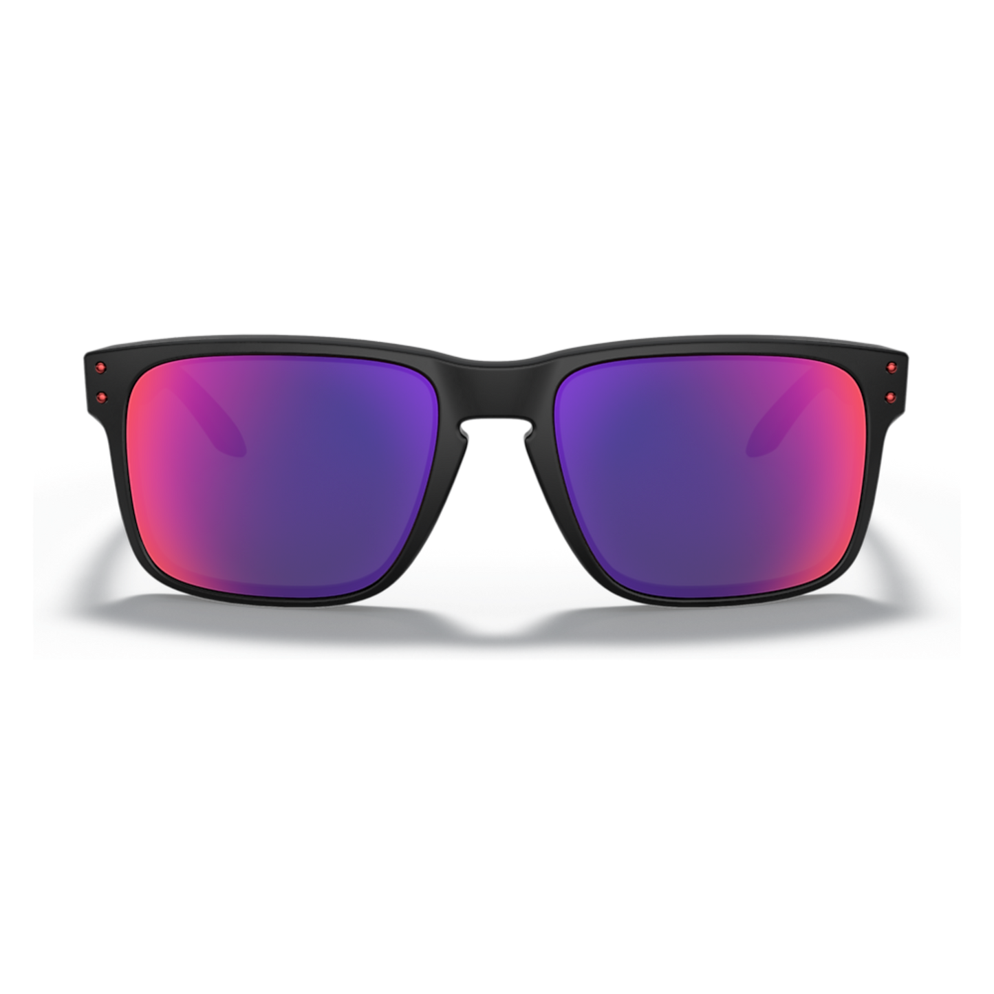 OAKLEY - HOLBROOK | Matte Black w/ + Red Iridium