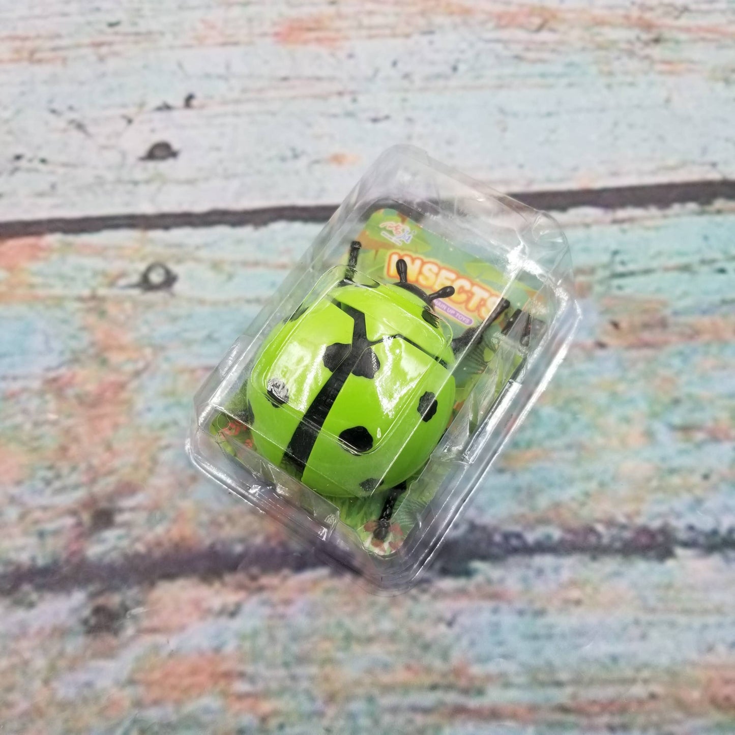 Clockwork Chain Ladybug Insect Crawling Toy