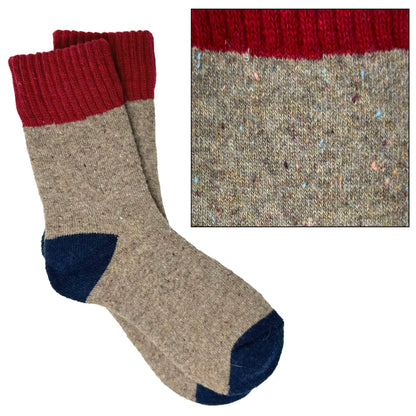 Camila Cozy Knit Colorblock Socks