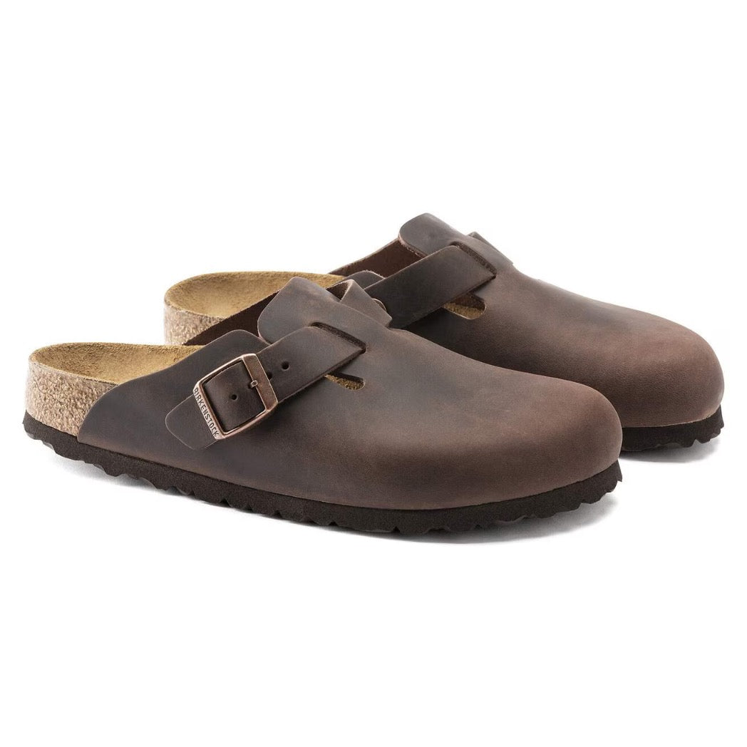 BIRKENSTOCK - BOSTON OILED LEATHER | Habana