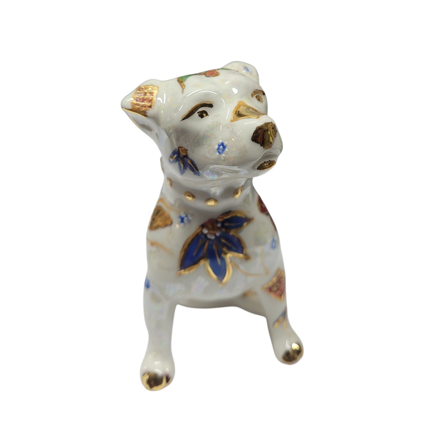 Anita Harris Imari Staffordshire Bull Terrier