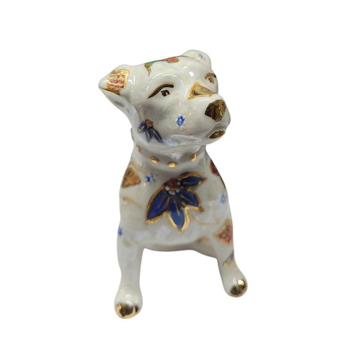 Anita Harris Imari Staffordshire Bull Terrier