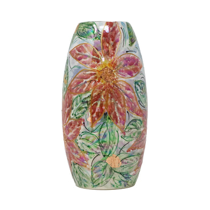 Anita Harris Medium Poinsettia Vase