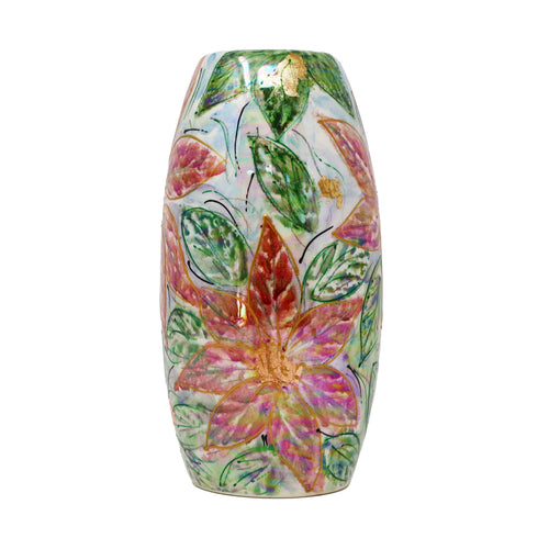 Anita Harris Medium Poinsettia Vase