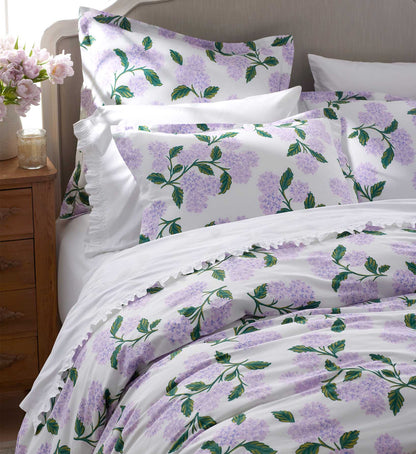 Percale Comforter - Hydrangea Lilac