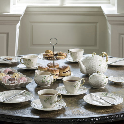 Belleek Shramrock Teapot