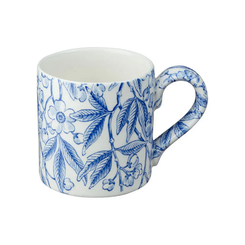 Burleigh Blue Prunus Mug Half Pint 284ml/0.5pt