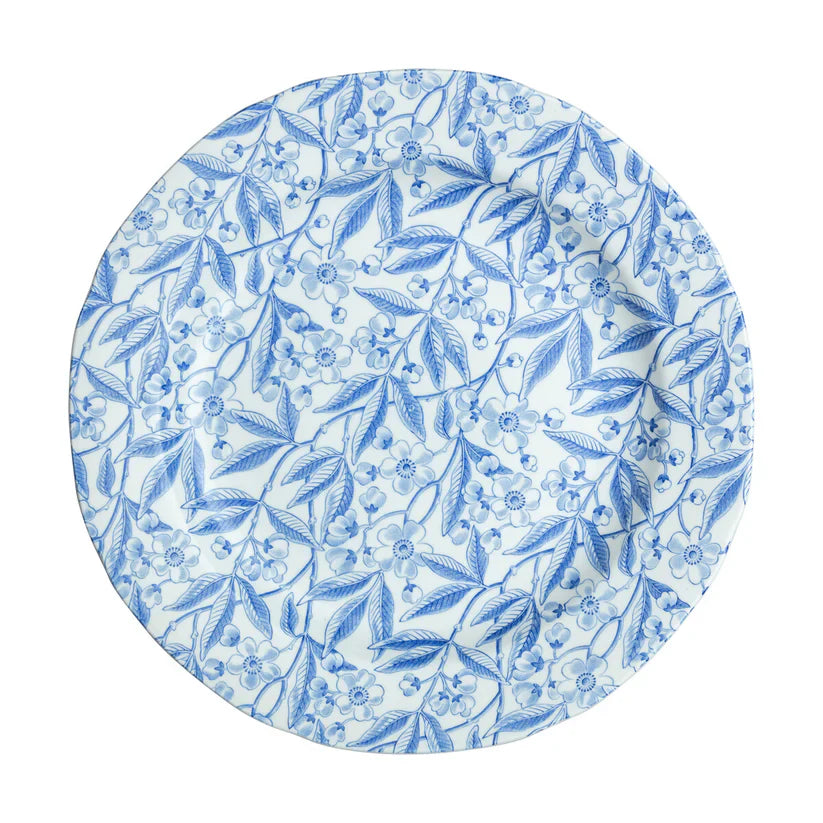 Burleigh Blue Prunus Plate 26.5cm/10.5"