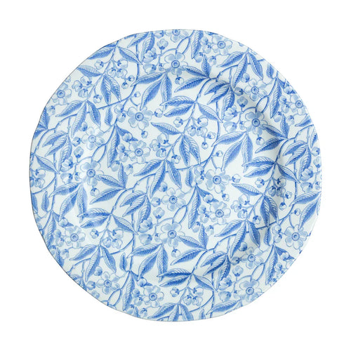 Burleigh Blue Prunus Plate 26.5cm/10.5"