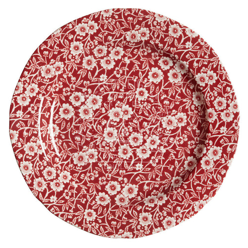 Burleigh Red Plate 21.5cm