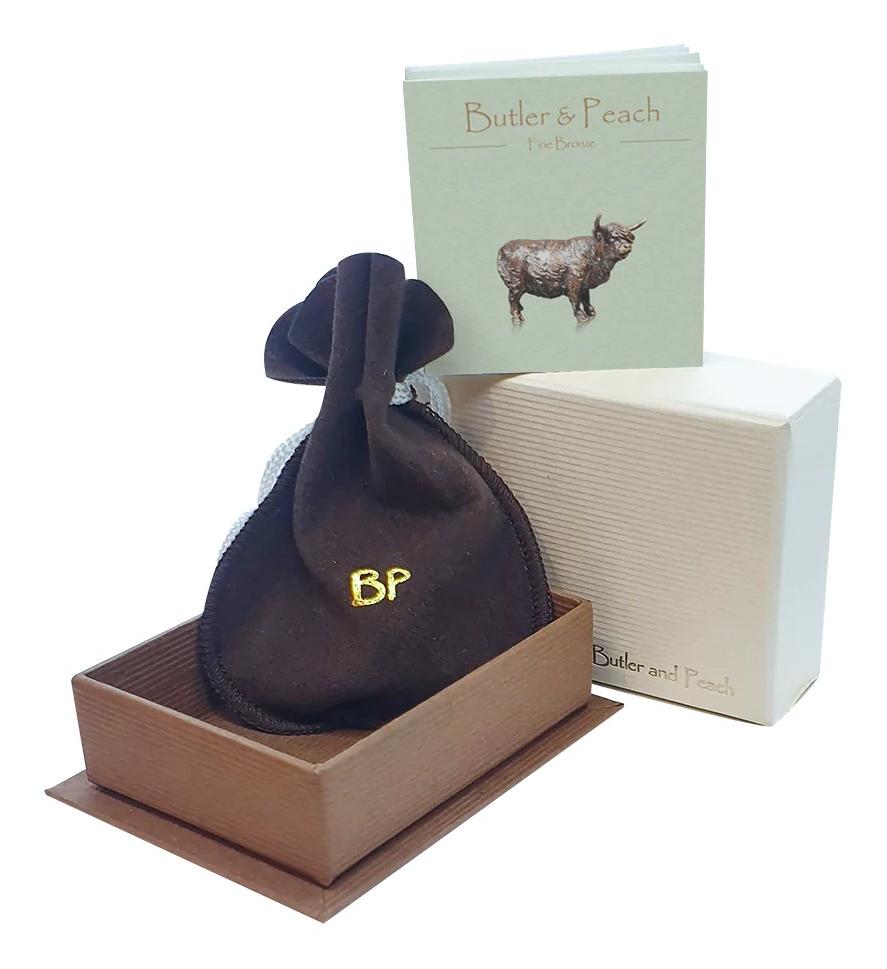 Butler & Peach Elephant Pair