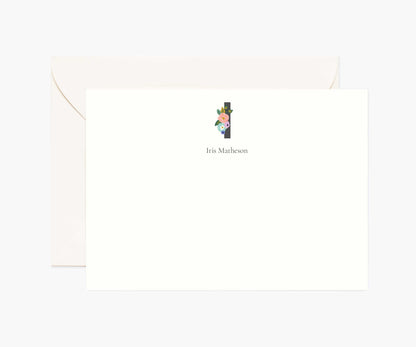 Monogram Personalized Stationery - I