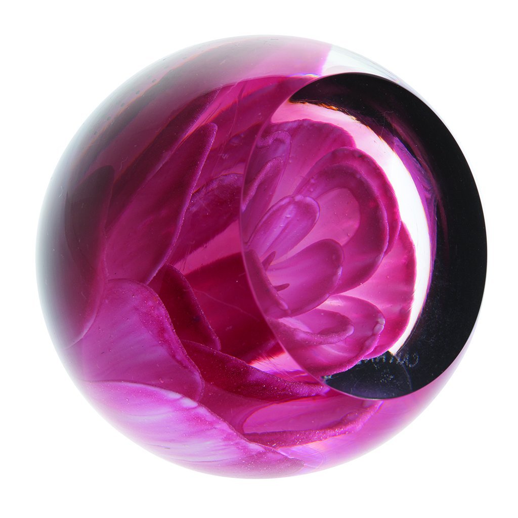 Caithness Glass  Floral Charms Carnation Paperweight