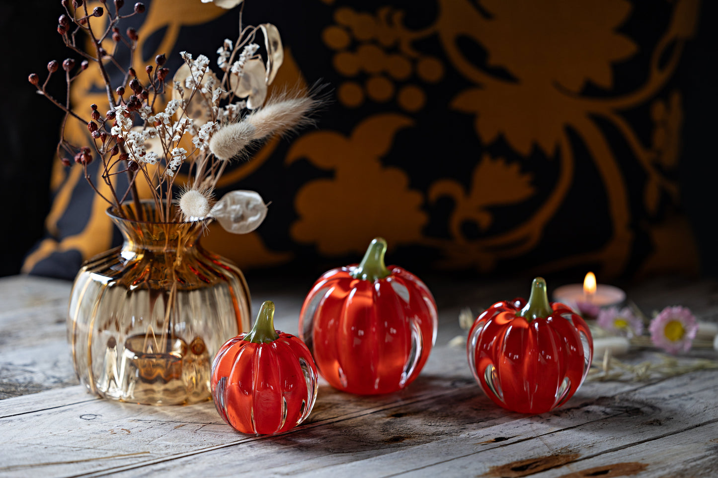 Caithness Glass Pumpkin Small