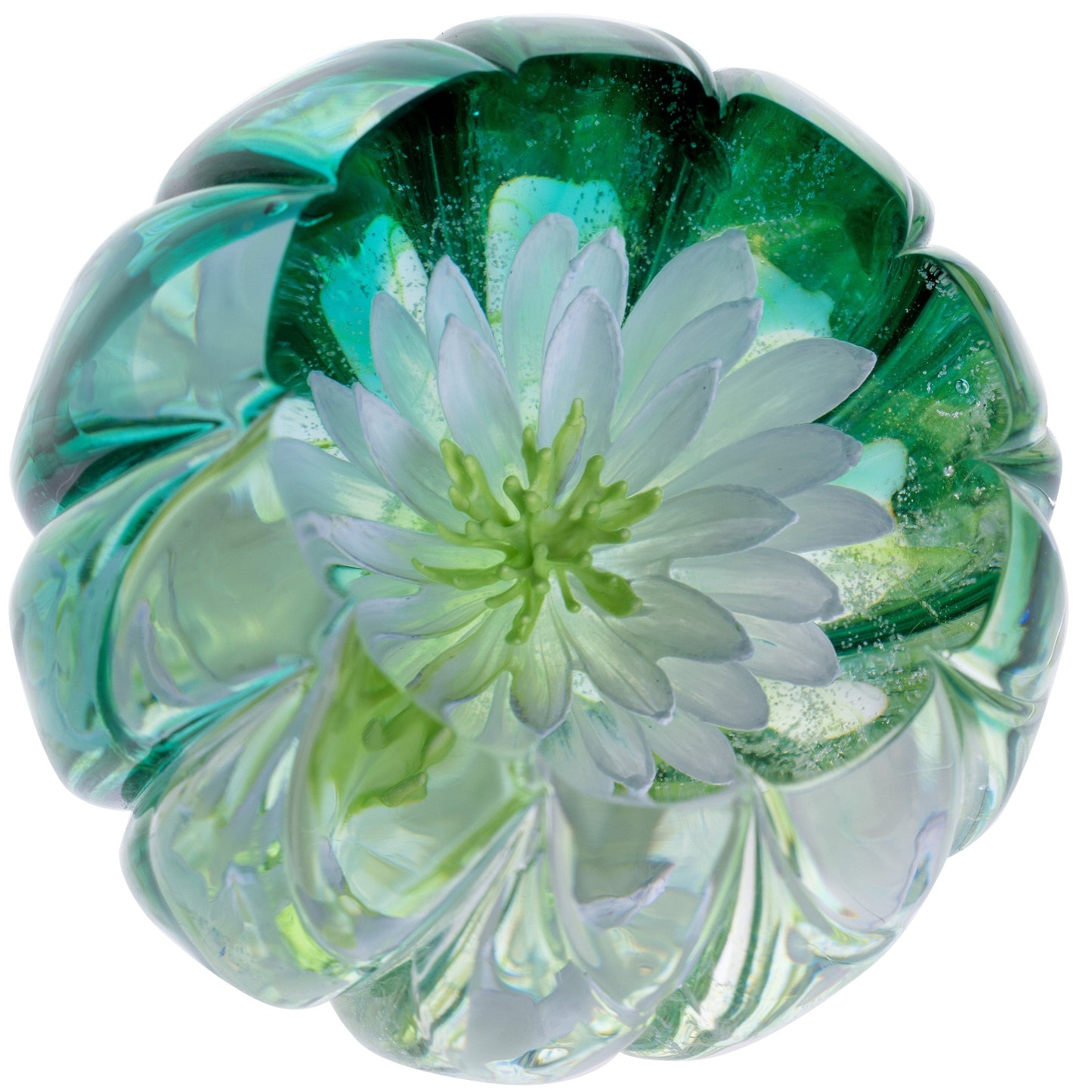 Caithness Glass Royal Botanical Garden Waterlily