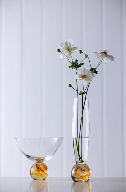 Caithness Unity Gold Vase Medium