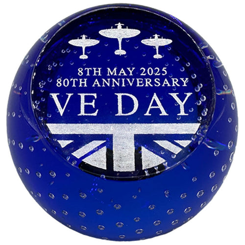 Caithness VE Day Paperweight