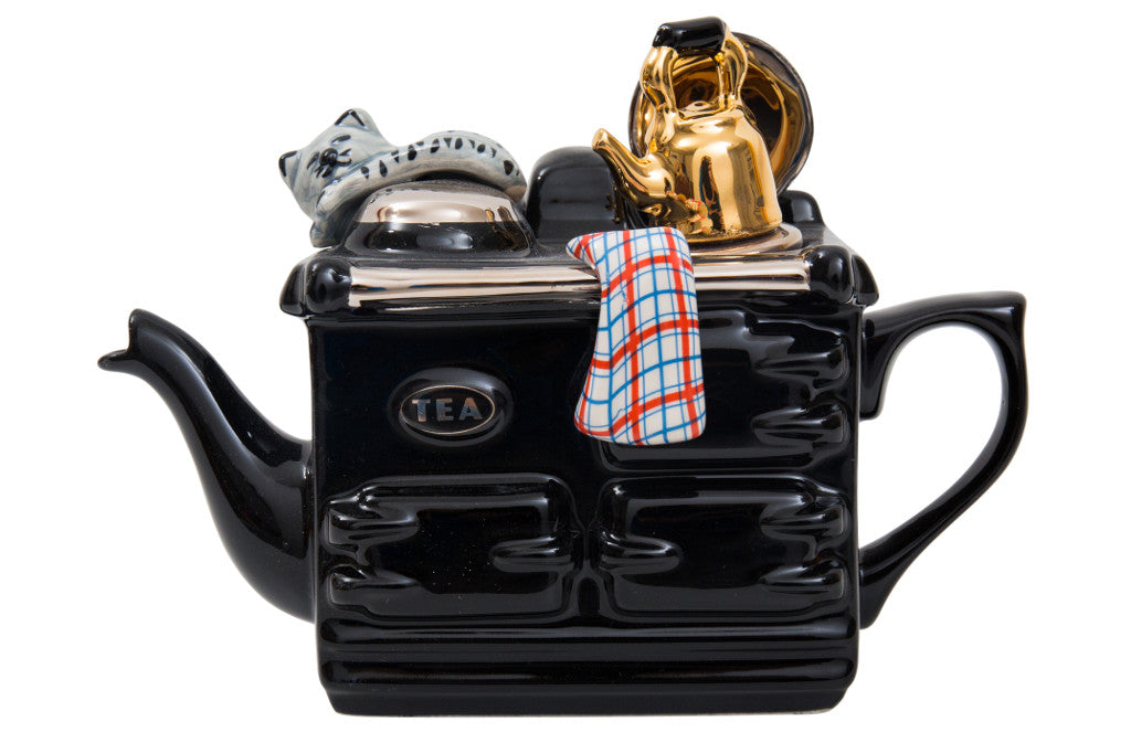 Ceramic Inspirations Aga One Cup Black Teapot