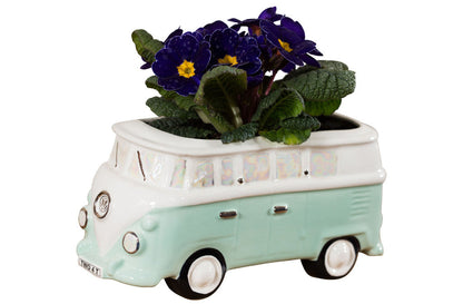 Ceramic Inspirations Camper Van Planter - Green