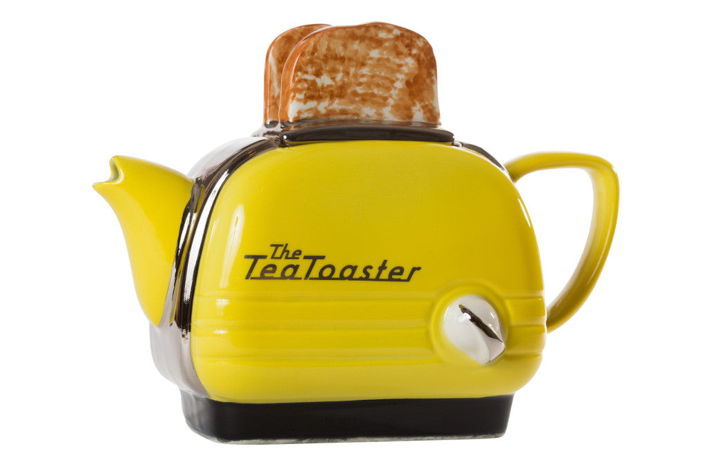 Ceramic Inspirations Toaster Yellow Teapot