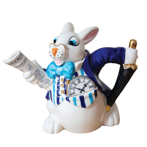Ceramic Inspirations White Rabbit Teapot