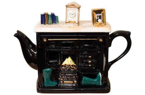 Ceramic Inspirations Yorkshire Range Black Large Teapot