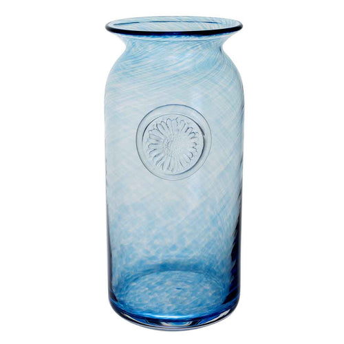 Dartington Flower Jar Tall - Azure