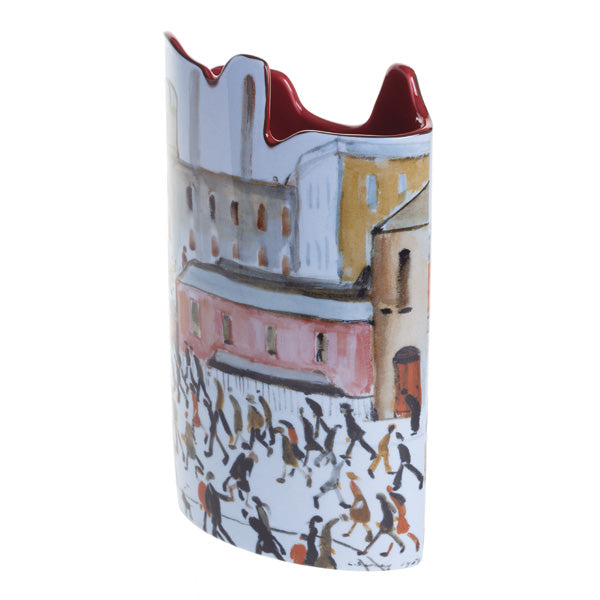 Dartington Lowry Going To Work Vase
