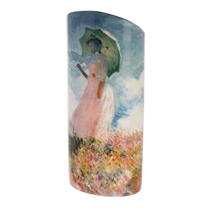 Dartington Monet - Woman with a Parasol Vase