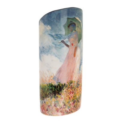 Dartington Monet - Woman with a Parasol Vase