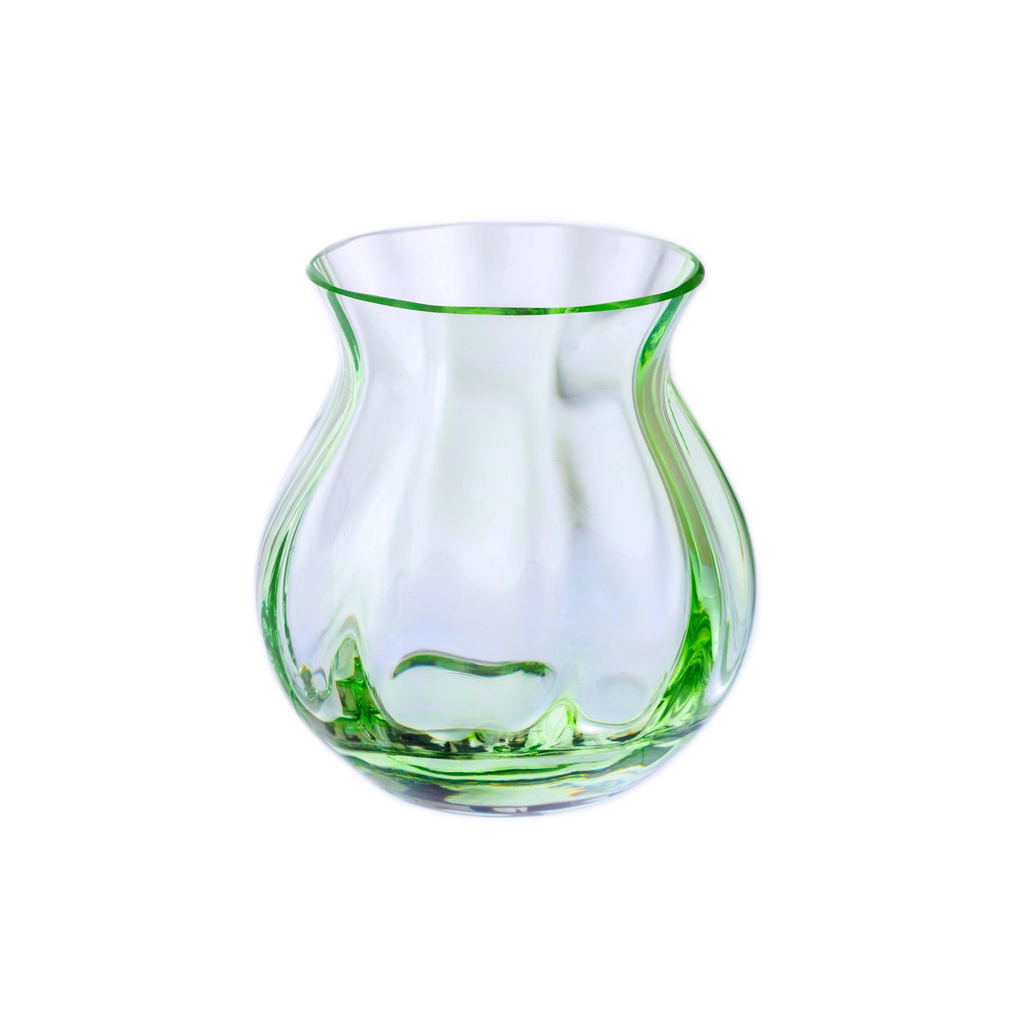 Dartington Moss Green Round Vase